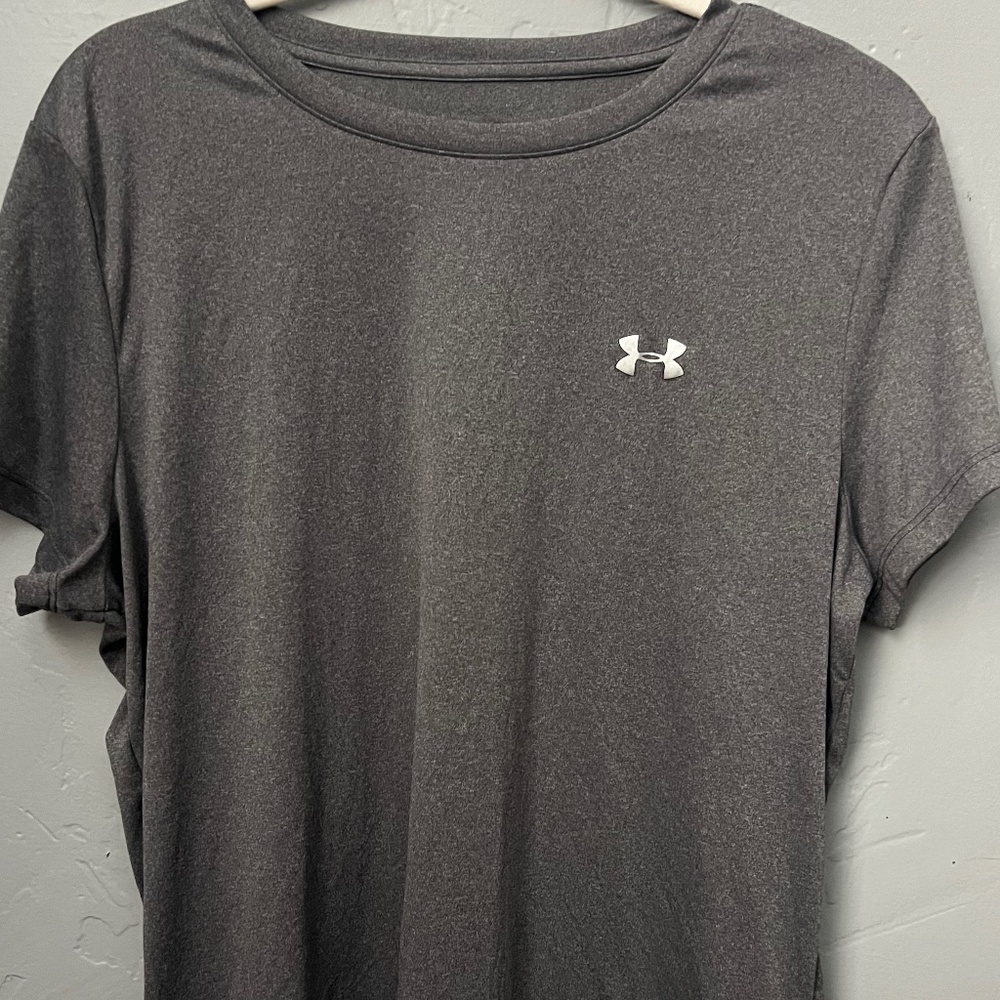 Grey UnderArmour Dri-Fit Shirt